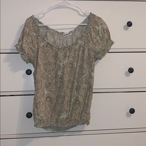 St John’s Bay Off the Shoulder Top